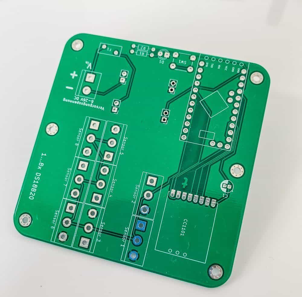 Platine für DIY-Bausätze 8-fach Sensor - smartkram
