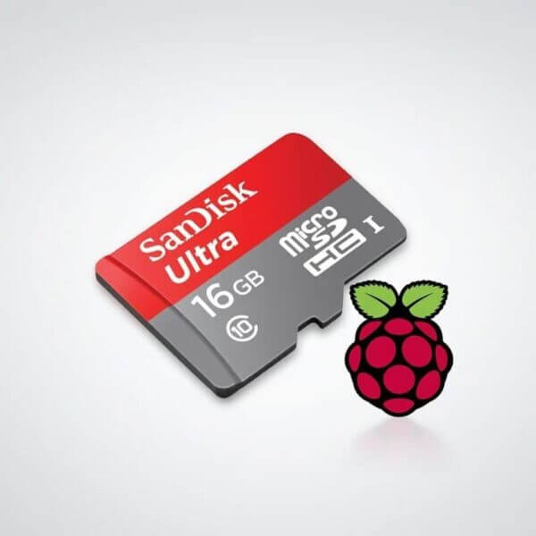 Fertige Speicherkarte mit 16 GB für Raspberry Pi3B und Pi3B+mit RaspberryMatic Image
