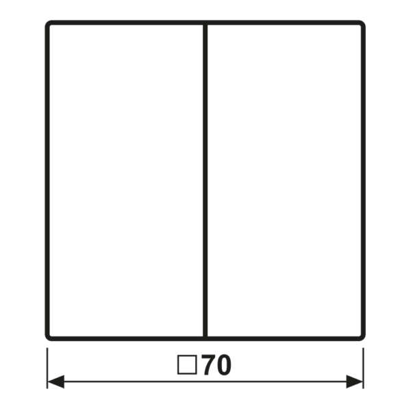 Jung Wippe Symbole anth für Taster AL 2995 P AN