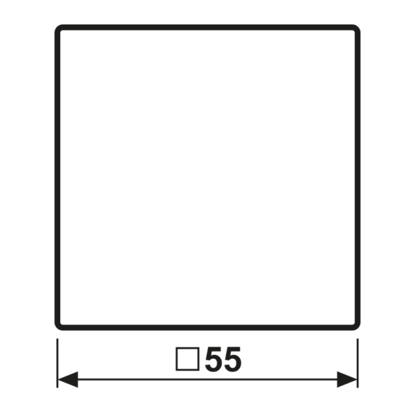 Jung Wippe Symbol LICHT aws für Schalter/Taster A 590 L WW