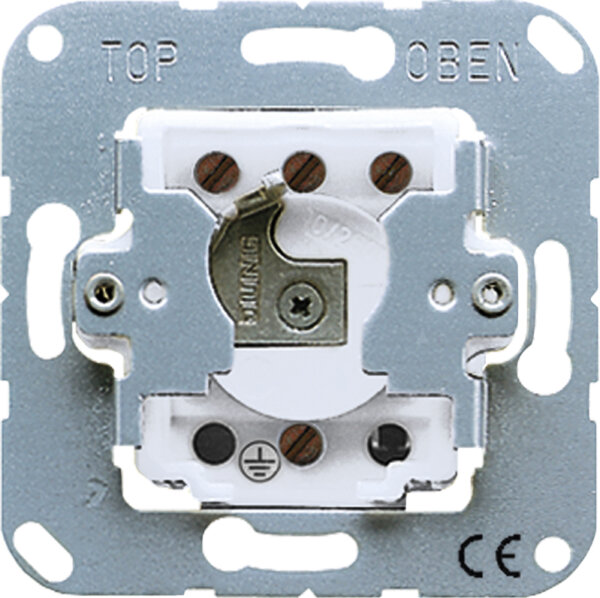 Jung Schlüsselschalter 10AX 250V 1-pol. CD 133.18 WU