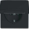 Busch-Jaeger Schuko-Steckdoseneinsatz IP44 anthrazit 20 EUGKB-35-101 – Bild 2