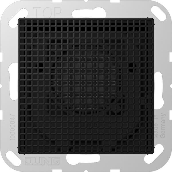 Jung 3-Klang-Gong Serie A graphitschwarz matt A 567-G3 SWM