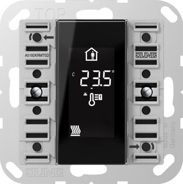 Jung KNX Raumcontroller-Modul Kompakt 2-fach A 5192 KRM TS D