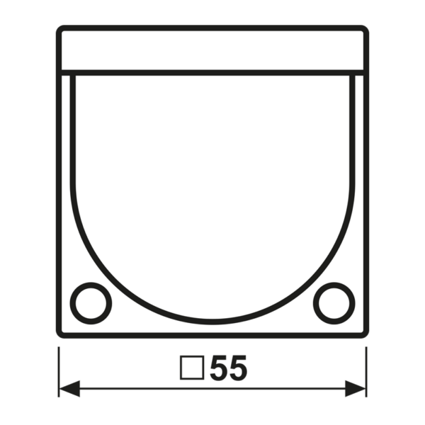 Jung KNX-Automatikschalter schneeweiß matt A 3281-1 WWM