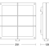 Steinel Sensor-LED-Außenleuchte 126 x 291 x 303 mm L 691 S ANT 3000K – Bild 3