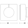 Steinel Bewegungsmelder Highbay COM1 WS IS 3360-E MX AP COM1 – Bild 3