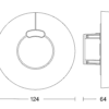 Steinel Bewegungsmelder KNX HF 3360-R UP WS KNX – Bild 3