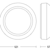 Steinel Bewegungsmelder COM1 (on/off) IS 2360-3 ECO AP SW – Bild 3