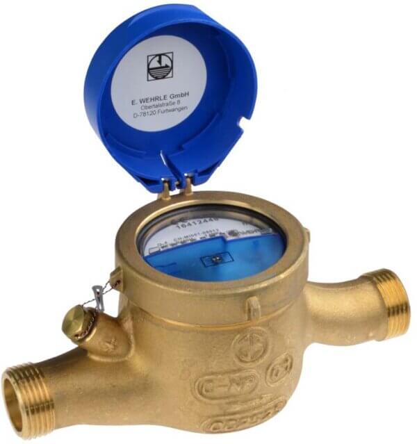 Lingg&Janke Wohnungswasserzähler Baulänge130mm/bis40C AND-EAX #85103
