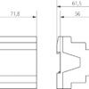 Theben Jalousieaktor FIX 1 JM 4 T 24V KNX – Bild 3
