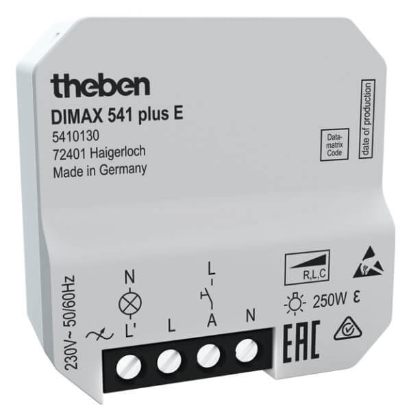 Theben UP-Universaldimmer f. ESL+230V LED-Lp. DIMAX 541 plus E