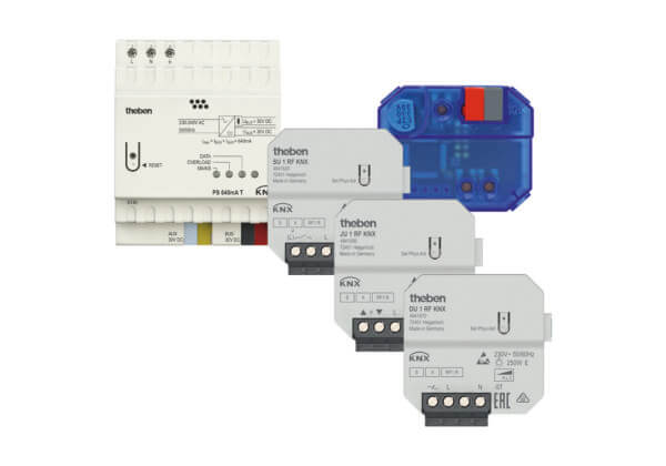 Theben Set 4 KNX-RF Dimm,Schalt/Jalousie KNX Set 4 KNX-RF