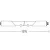 Steinel Sensor-LED-Innenleuchte 1370 x 87 x 58 mm RS PRO 5100 SC 4000K – Bild 3