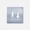 Siedle&Söhne Orientierungsschild 154x154mm Toilette OSP 0012 – Bild 2