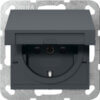 Gira Steckdose KD 55 Anthrazit 475428 – Bild 2