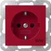 Gira SCHUKO-Steckd. SH WSV Rot 4453108 – Bild 2