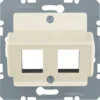 Berker Zentralplatte ws f.AMP Modular-Jack 146302 – Bild 2