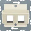 Berker Zentralplatte ws f.Krone Modular-Jack 146402 – Bild 2