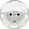 Berker SCHUKO-Steckdose mit Klappdeckel 47468989 – Bild 2