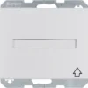 Berker SCHUKO-Steckdose alu Deckel/Beschriftung 47527103 – Bild 2