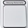 Merten Heizungs-Notschalter 2-polig, lichtgrau MEG3449-8029 – Bild 2