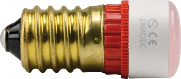 Merten LED-Leuchtmittel E14 rot MEG3951-0000