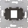 Berker Tragplatte 1-fach f. Modul-Einsätze sw 454201 – Bild 2