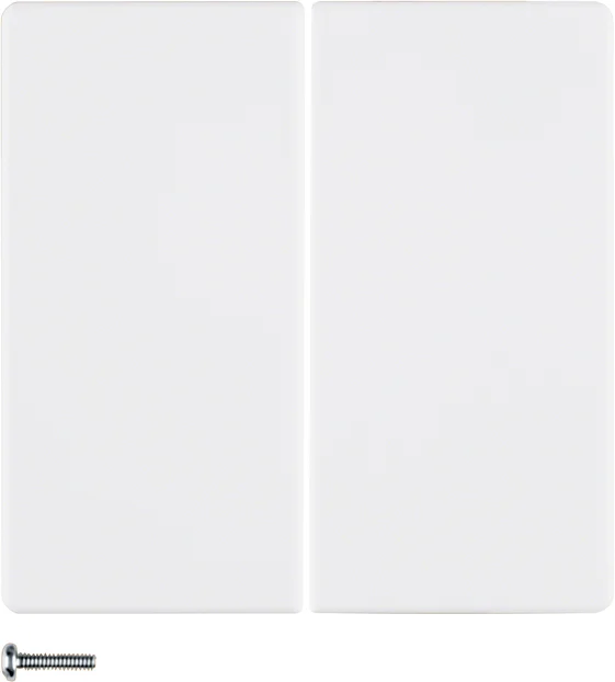 Berker KNX-Funk Taste 2fach polarweiß samt 85146129