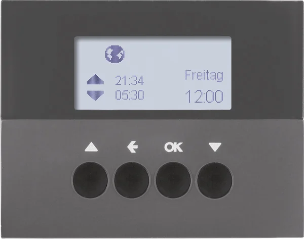 Berker Jalousie-Schaltuhr anthrazit matt 85741175