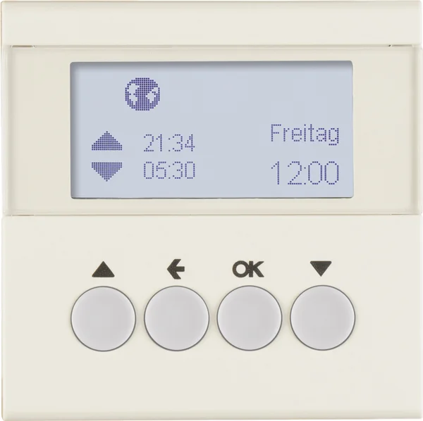 Berker Jalousie-Schaltuhr weiß glänzend 85741182