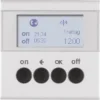 Berker KNX-Funk Zeitschaltuhr alu matt 85745283 – Bild 2