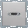 Berker VGA-Steckdose alu/lack 3315406084 – Bild 2