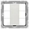 MDT technologies Taster 55 6-fach, Reinweiß matt BE-TA5506.02 – Bild 2
