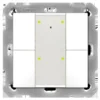 MDT technologies Taster Plus TS 55 4-fach, Reinweiß glä BE-TA55T4.G2 – Bild 3