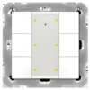 MDT technologies Taster Plus TS 55 6-fach Reinweiß glänzend BE-TA55T6.G2 – Bild 2