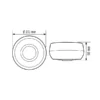 ESYLUX ESYLUX Decken-Präsenzmelder PD 360i/8 BASIC IP54 – Bild 3