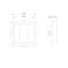 BEG Brück Electronic Mehrpunkttaster PB2-KNX-ST – Bild 3