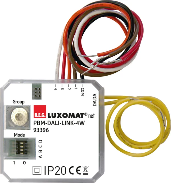 BEG Brück Electronic Tasterschnittstelle DALI-LINK PBM-DALI-LINK-4W ws