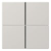 Jung LS404TSALG Tastensatz 4fach kpl LS/FD-design lichtgrau – Bild 2