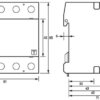 DOEPKE FI-Schutz mit Zusatz 4p 440V 25A DFS4 025-4/0,03-B SK NA 0,03A NOT-AUS B – Bild 3