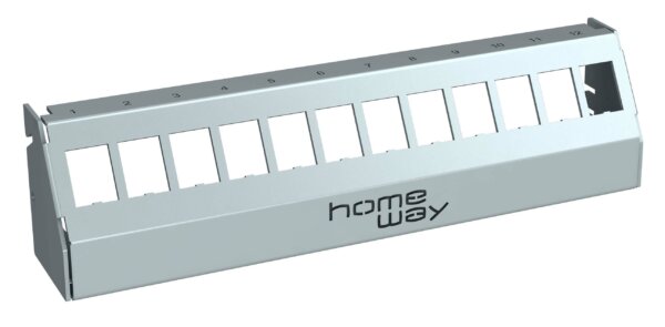 homeway HW-VFMU12 Verteilerfeldrahmen f.12xKeystone-Modul