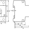 DOEPKE FI-Schutzschalter A 2p 253V 16A DFS2 016-2/0,03-A 0,03A 2TE REG 10kA – Bild 2