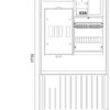 F-TRONIC Zähleranschlusssäule 2-feldrig EHZ ZSA172-2,EHZ-HAK-HO – Bild 3