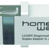 homeway HW-2XLCAPCKRW Duplex-Kupplung LC/APC SM reinweiß – Bild 2