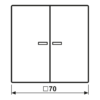 Jung BTLC17102P222 JUNG HOME Taster 2fach m.Pfeilsymbolen – Bild 3
