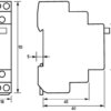 DOEPKE Wechselschalter REG 1W 16A 250V RSS 016-001 1TE – Bild 2