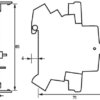 DOEPKE Fehlerschalter 1Ö 1W 6A 230V 1st DHi 11/DFS2/4 FI-Schutzschalt 0,5TE – Bild 2