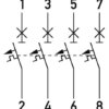 DOEPKE Leitungsschutzschalter UC B 8A 4p DLS 6I B8-4 10KA 400V 4TE 50Hz IP20 – Bild 2