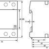 DOEPKE FI-Schutzschalter A 4p 400V 16A DFS4 016-4/0,03-A 0,03A 4TE REG 10kA – Bild 3